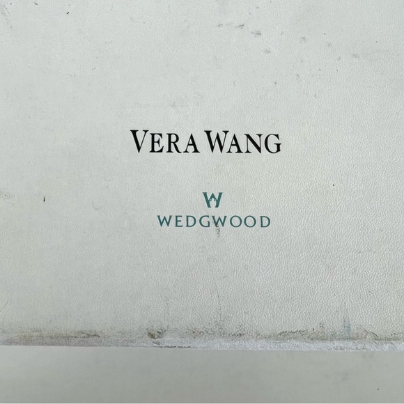 VERA WANG Wedgwood With Love 2pc Stainless Silver Sever Cake Knife Serving Set - Picture 14 of 16